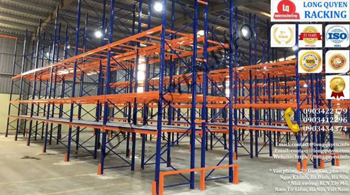 Selective pallet racking installation - FPT Company